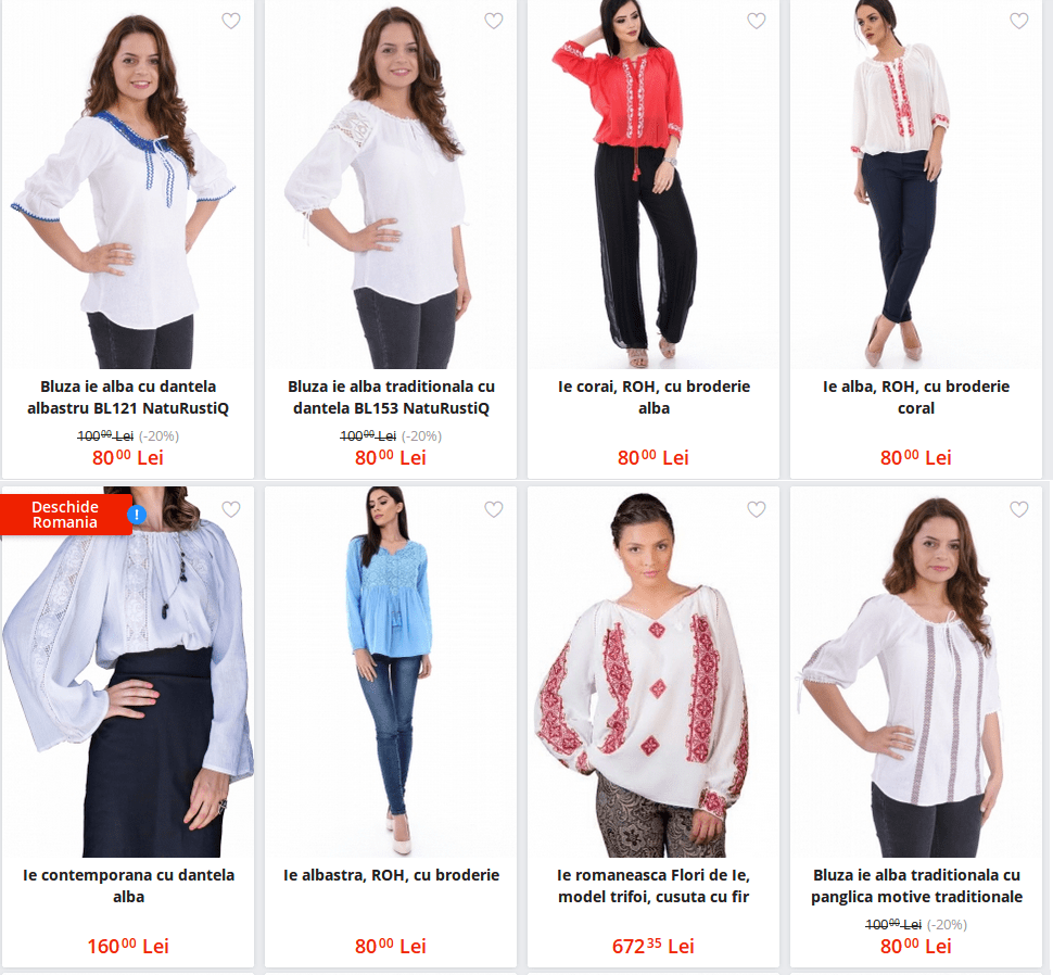 Bluze si rochii tip ie de la eMAG si eMAG Marketplace