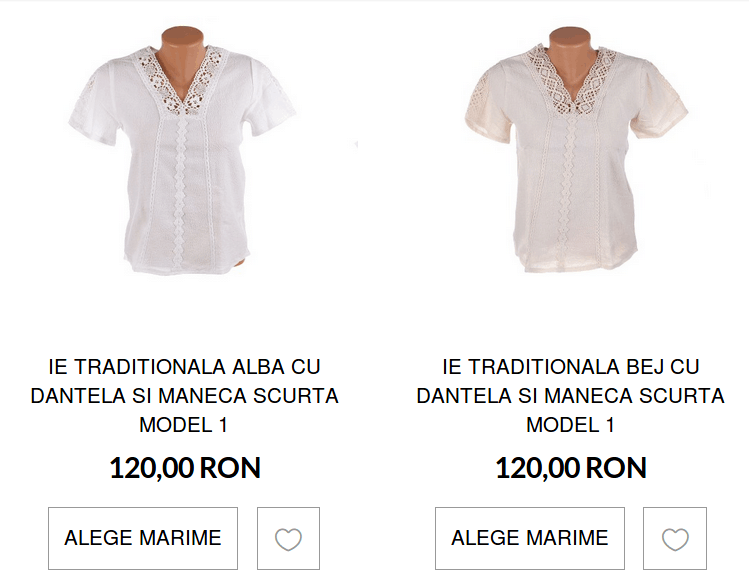 Ii populare traditionale romanesti de la Invietraditia.ro